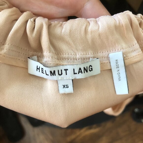 Helmut Lang Pink Silk Tank Top - Picture 2 of 3